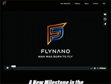 Tablet Screenshot of flynano.com